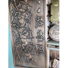 源廠家定制銅鋁雕刻電視背景墻屏風雕刻裝飾雕刻工藝